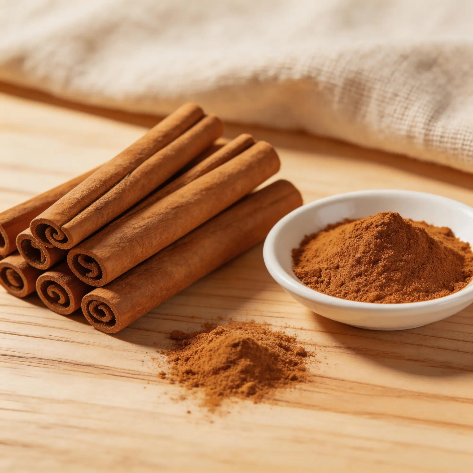 Cinnamon bark extract and supplement capsules